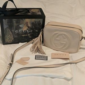 Authentic Gucci Disco Bag nude/blush